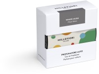 Millefiori Icon White Musk vůně do auta Textil Floral, bílá