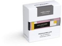 Millefiori Icon Ambra & Rosa vůně do auta Textil Floral, růžová